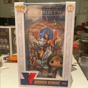 Funko Pop Wonder Woman Action Figure - Red, Blue, Gold